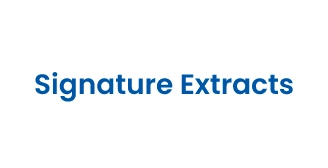 Signature Extract button